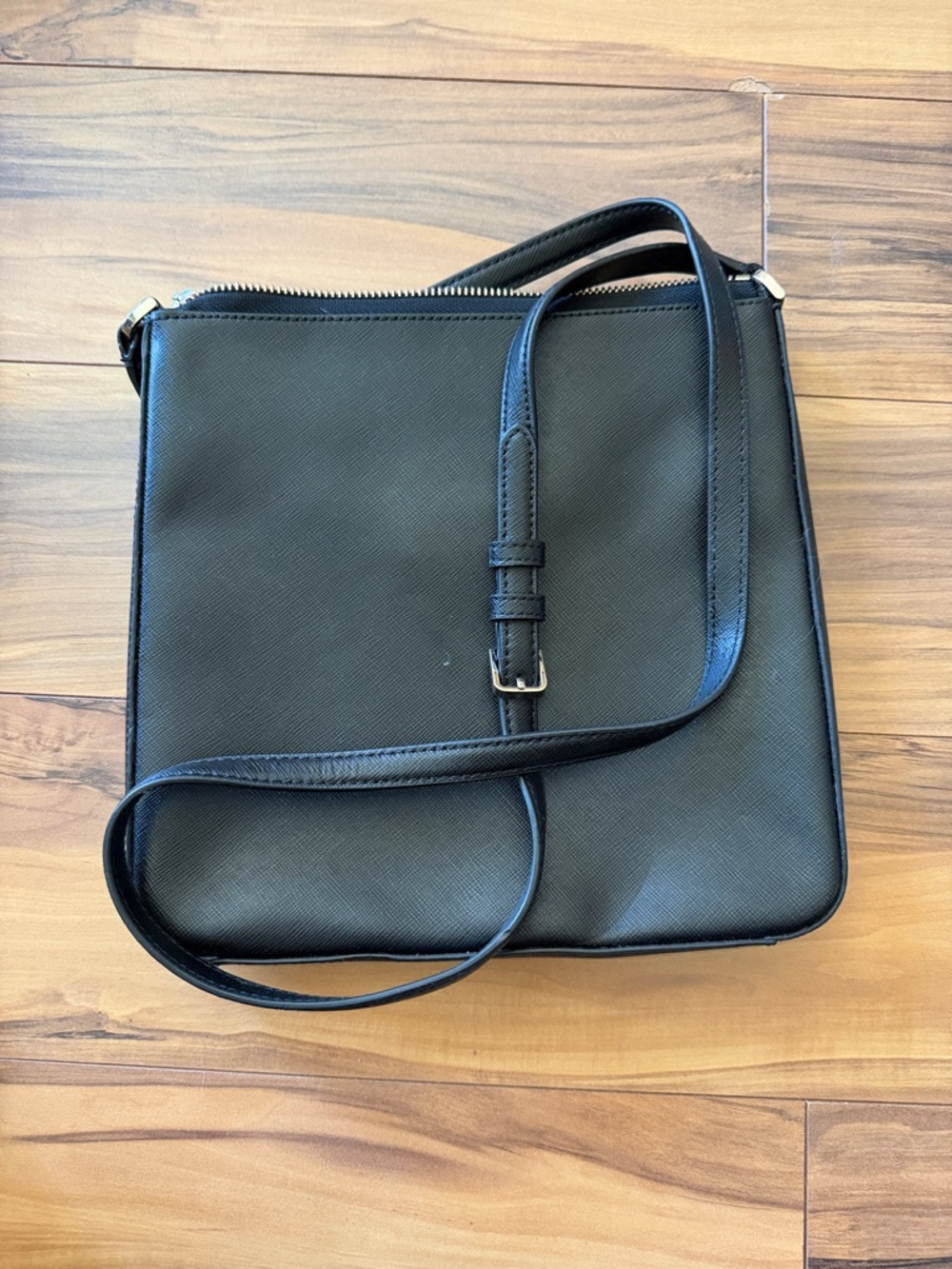 kate spade Black Saffiano Crossbody with Gold Hardware - Picture 2 of 3